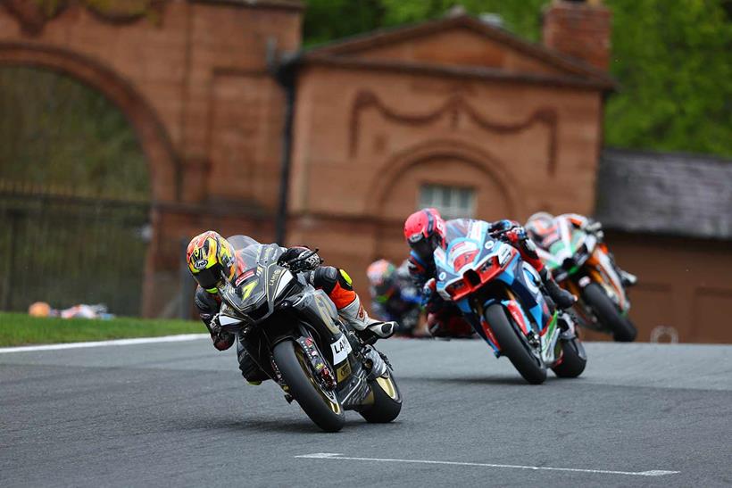 Luke Stapleford in action at Oulton Park for LAMI OMG Racing