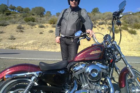 Harley-Davidson Soft Tail Slim first ride