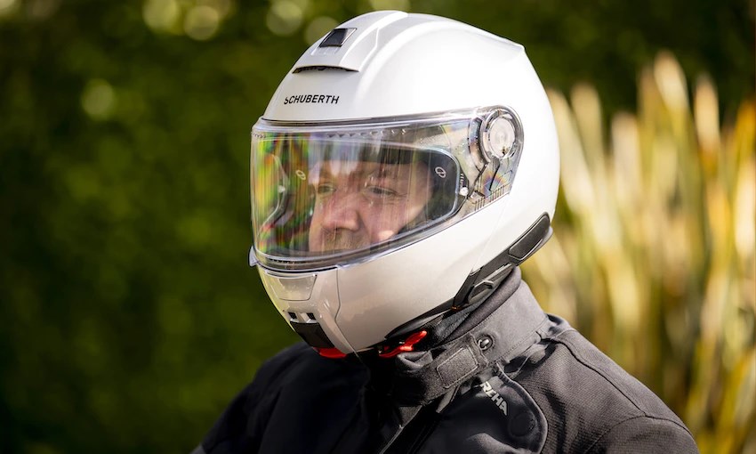 Schuberth C5 modular helmet - at Billys Crash Helmets reviews