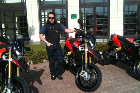 2012 Aprilia Dorsoduro 1200 first ride!