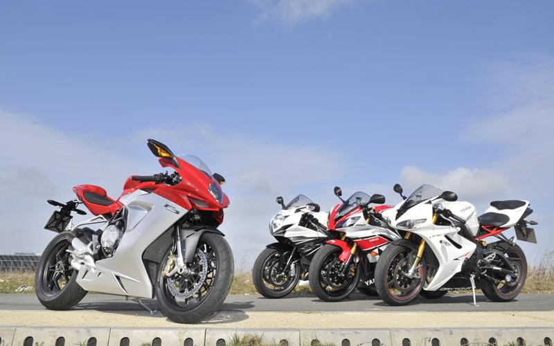 MV Agusta F3 vs rivals at a glance