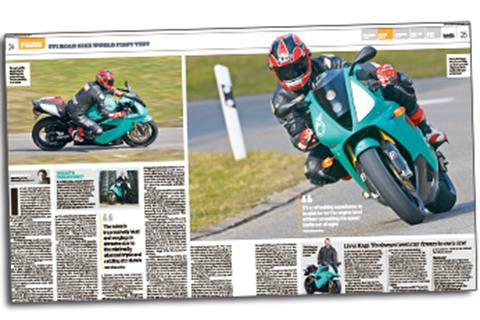 Inside this week's new-look MCN: Foggy Petronas FP1 ridden on the road!