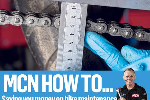 Save yourself money by following MCN's guide to looking after your motorbike chain