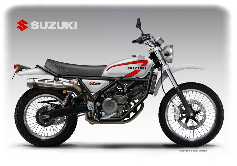 Suzuki SV650 Trail concept