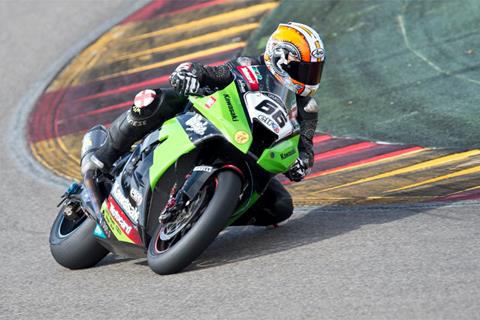 Tom Sykes' Kawasaki WSB bike ridden