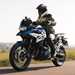 BMW F800GS on the road