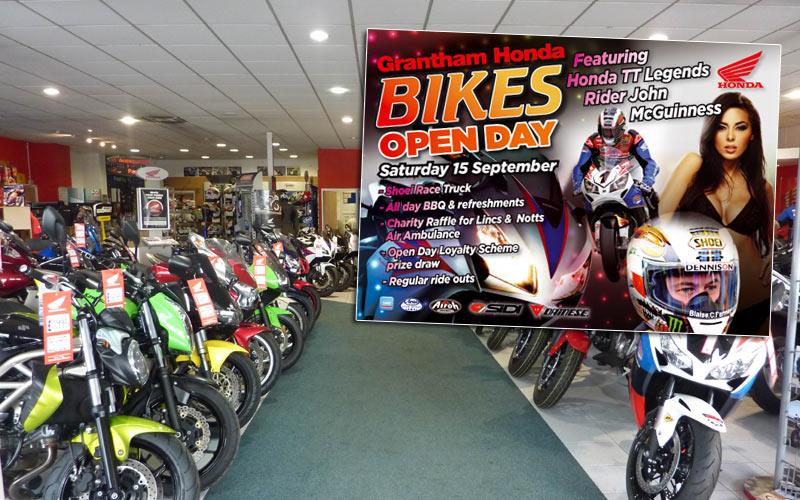 Destination dealer Grantham Honda Bikes