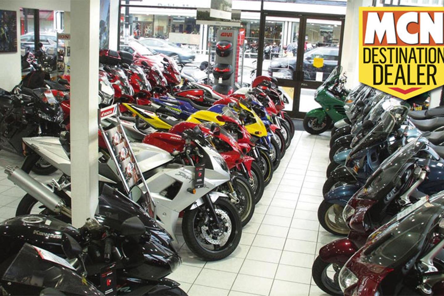 Motorbike showroom online near me