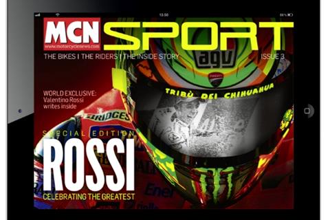 New Rossi special on the iPad