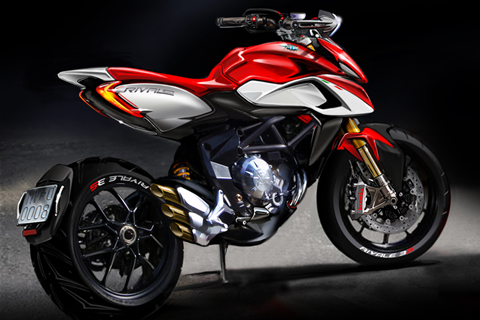 MV Agusta Rivale Official Sketch