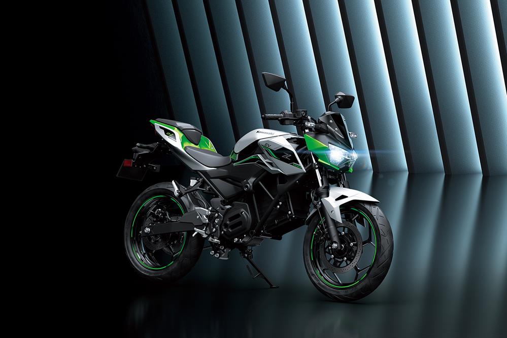 Closer look at Kawasaki's new electric motorcycles
