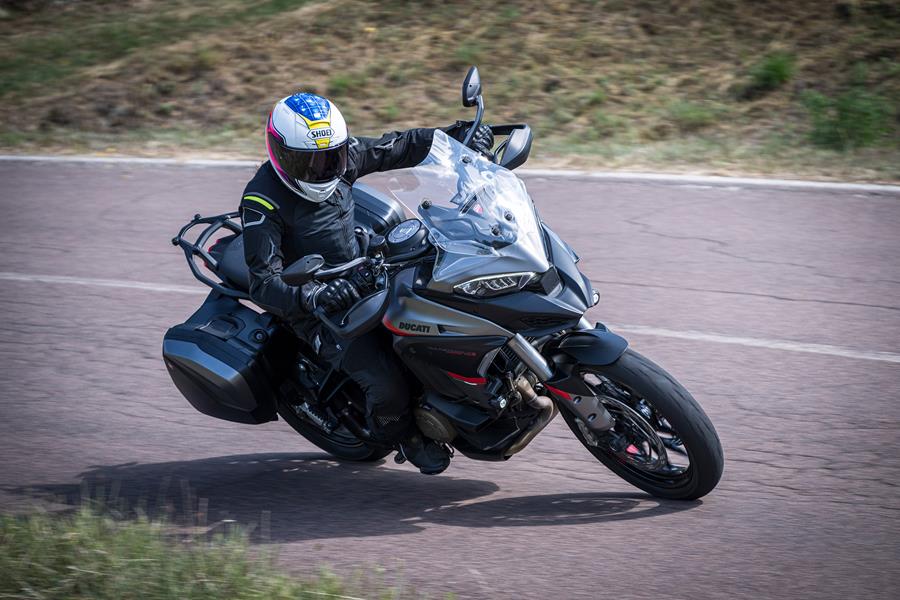 Ducati Multistrada V4S Grand Tour right hand bend