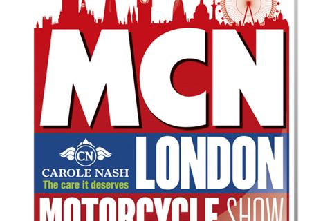 Welcome to the all-new Carole Nash MCN London Motorcycle show 2013