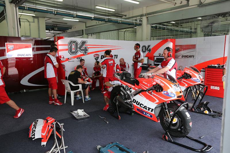 Ducati barely scraped into the top ten in the first MotoGP test at ...