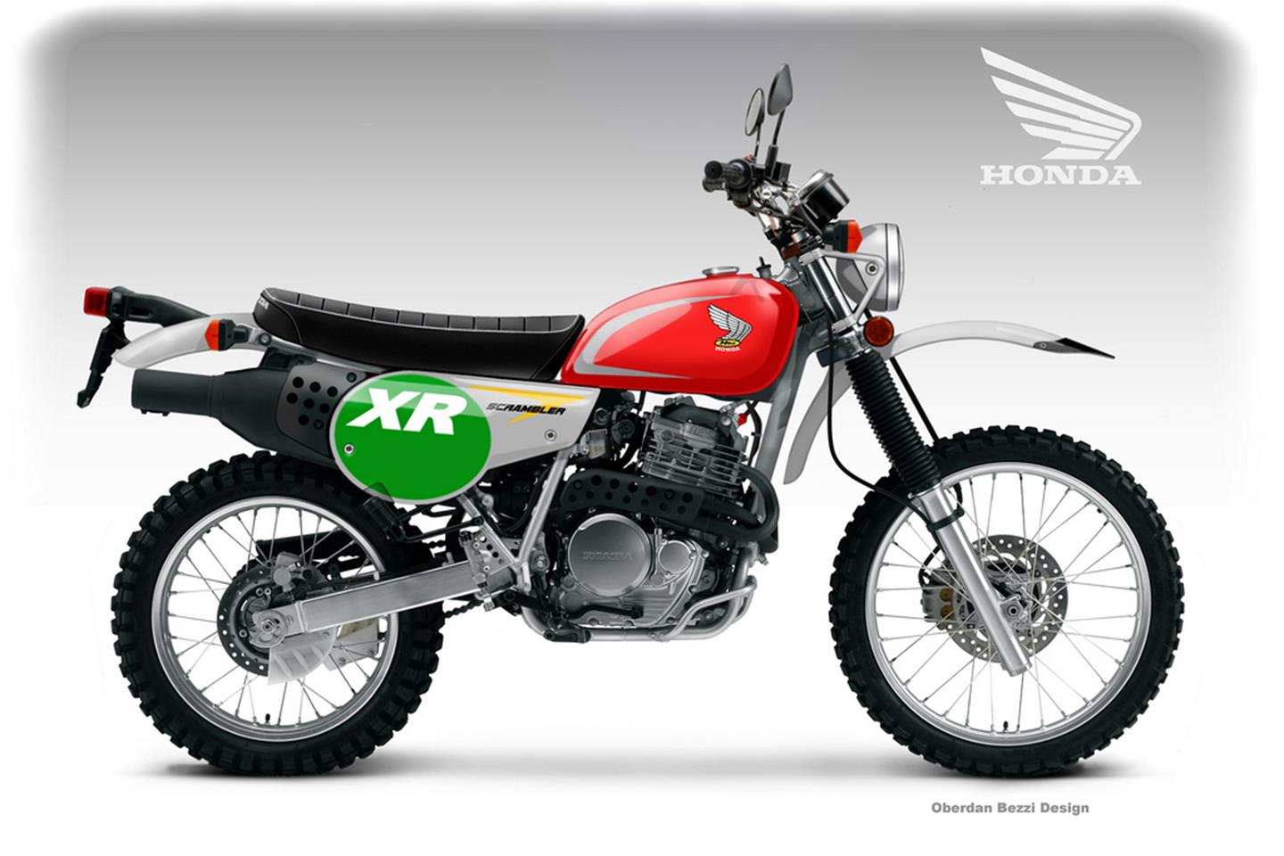 Honda xr400 hot sale scrambler