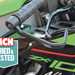 Evotech lever guard tried and tested on a Kawasaki ZX-10R