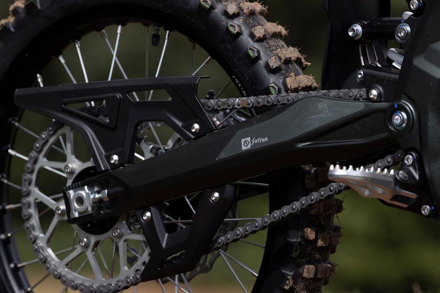 Sur-ron Ultra Bee chain and swingarm