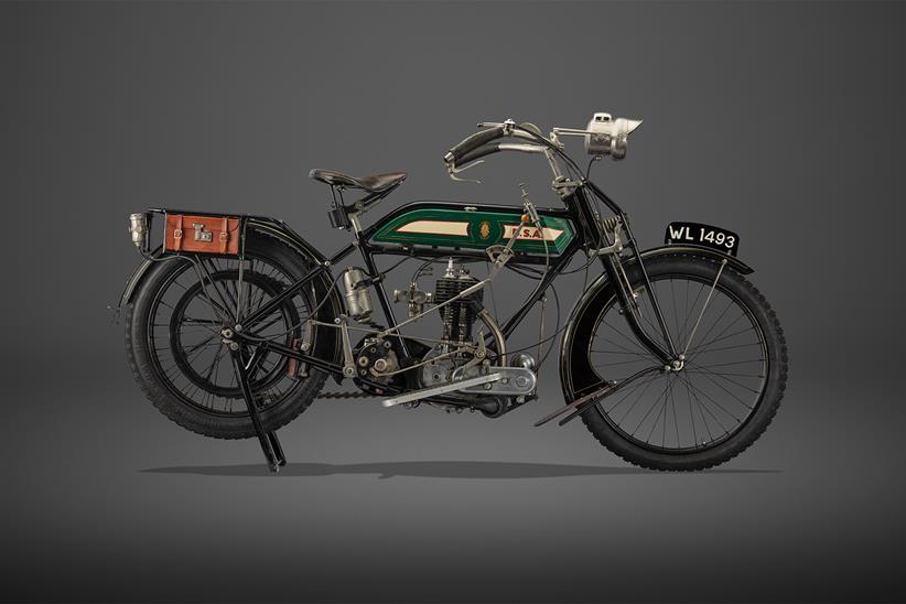 Vintage BSA will be displayed at the Haynes Museum