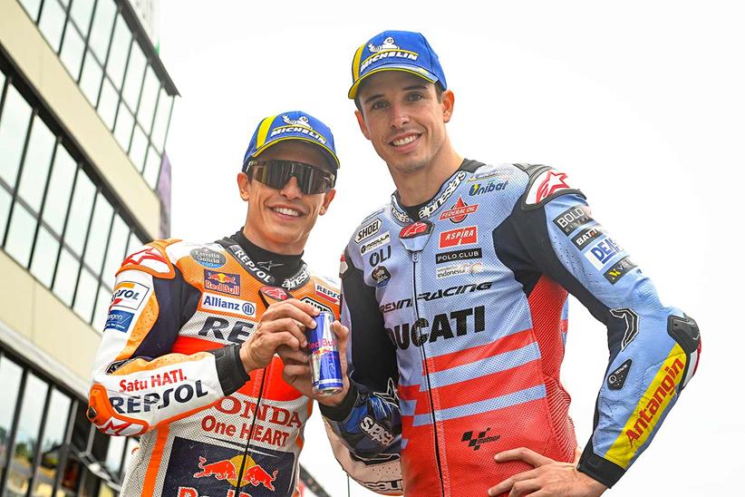 Marc and Alex Marquez will be teammates again