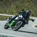 Cornering on the Kawasaki Ninja 7 HEV