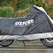 Oxford Aquatex cover on a motorcycle in the rain