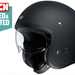 Shoei J-O open face helmet in matt black