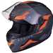 Agrius Rage SV helmet in orange and grey