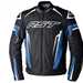 RST Tractech Evo 5 Textile Jacket in blue white and black