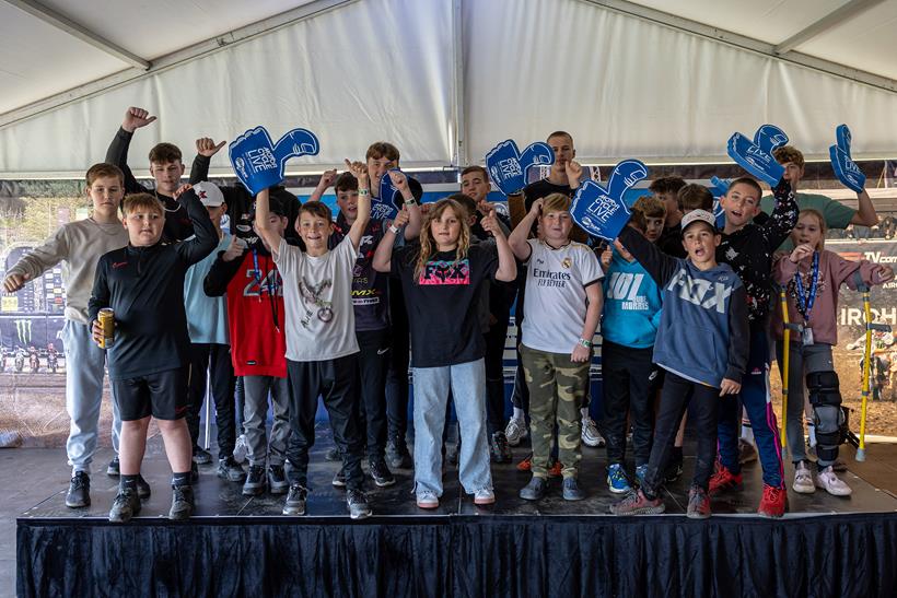 Young racers at Matterly Basin MX round