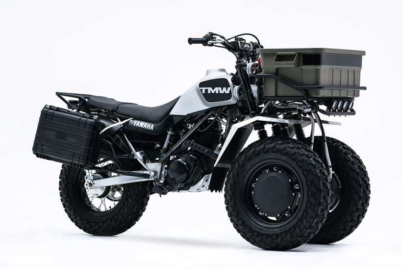 Yamaha TMW off-road leaning three wheeler concept