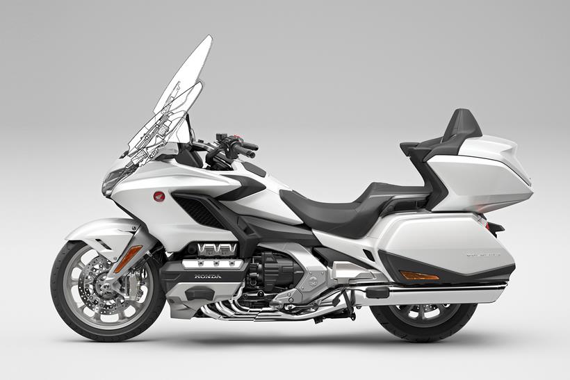 Honda Gold Wing self adjusting screen tech