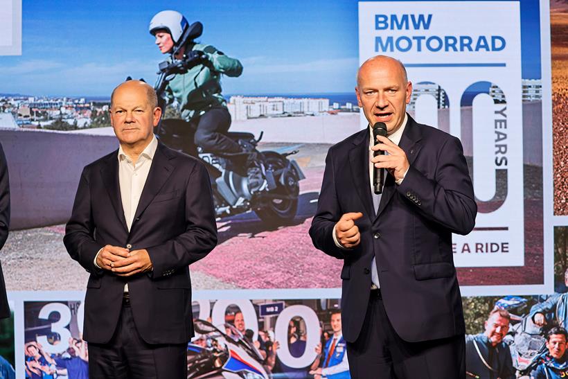 The opening of BMW Motorrad Welt