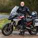 Rich stands with the MCN fleet Ducati Multistrada V4 Rally