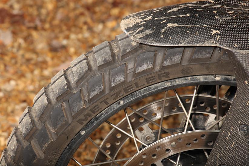 Ducati Multistrada V4 Rally Metzeler tyre