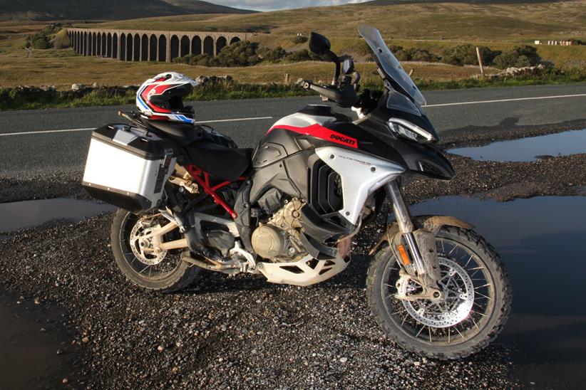 Ducati Multistrada V4 Rally right static