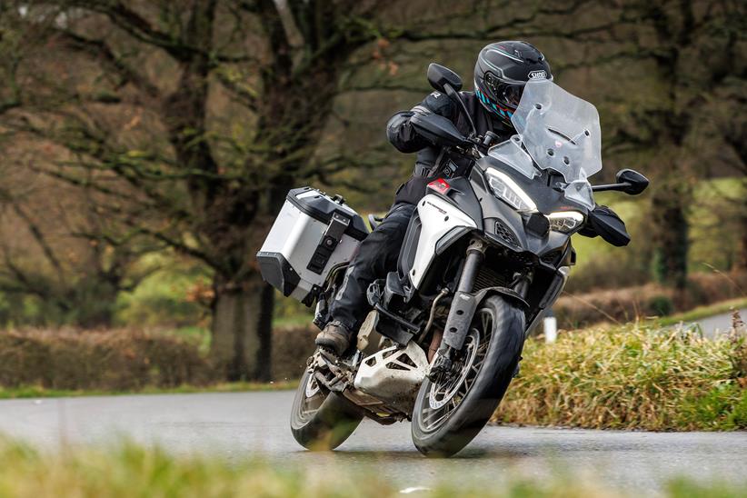 Ducati Multistrada V4 Rally tested for MCN by Rich Newland