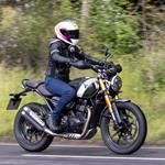 Scrambling for success: Prototype ride reveals Triumph's 400 X retro is set to be a smash