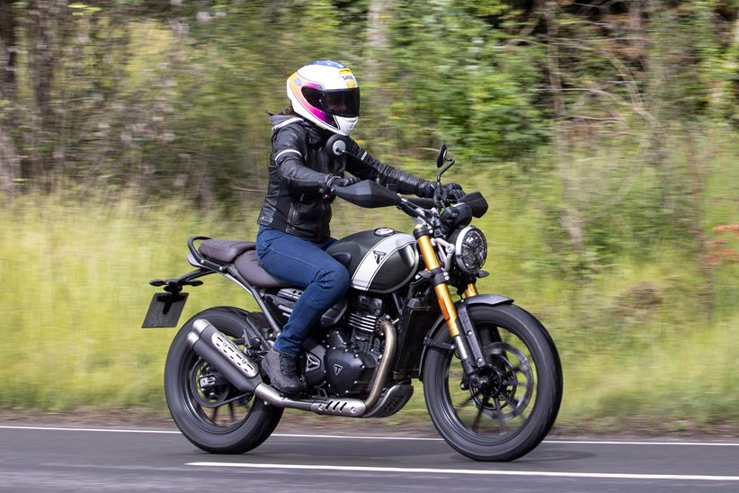 Triumph Scrambler 400 X pre-production road test