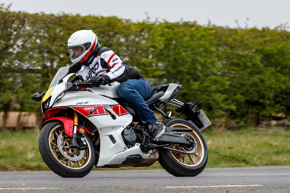 Learning to ride How to change gears on a motorbike