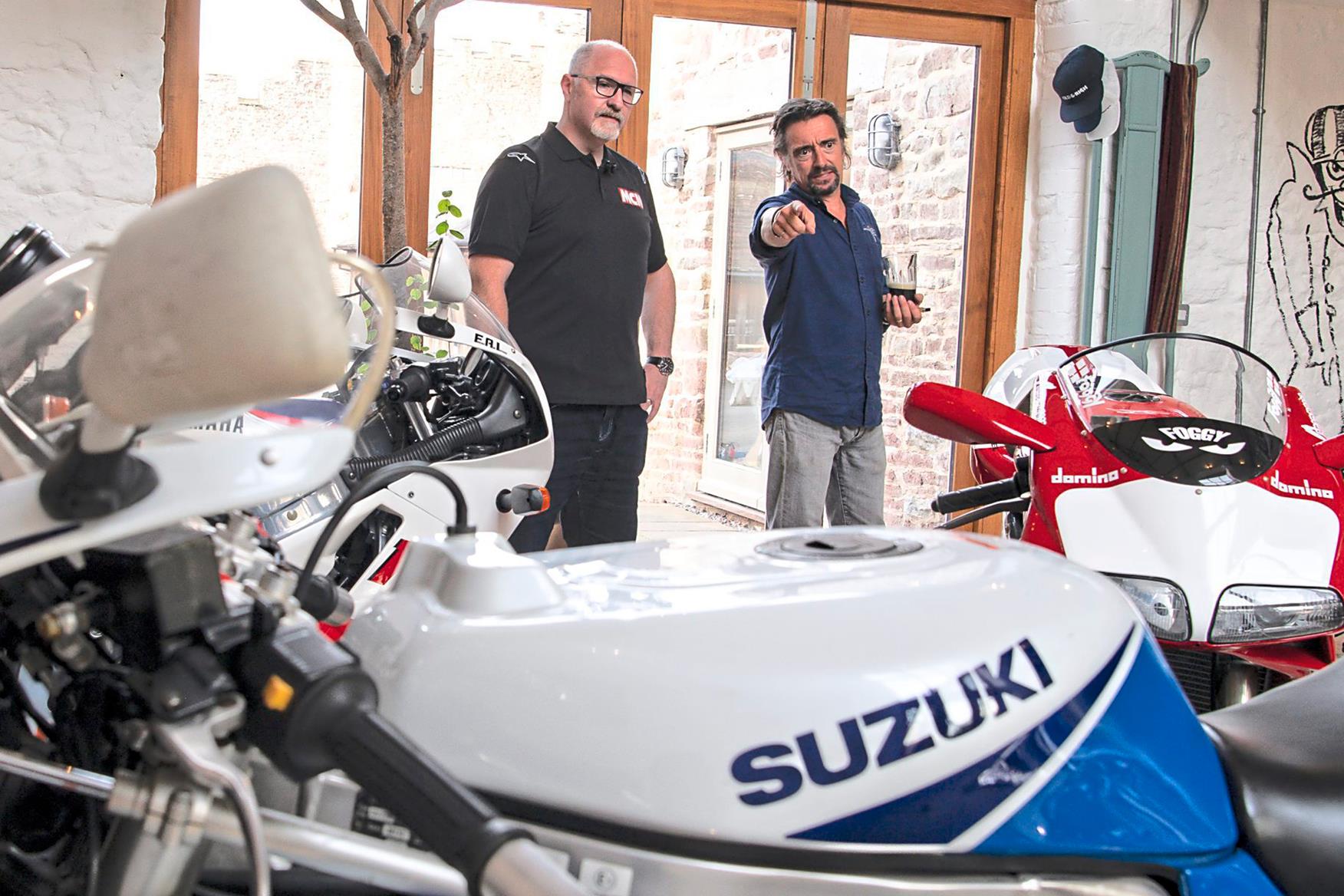 Dream Garage Step inside Richard Hammond’s personal bike barn