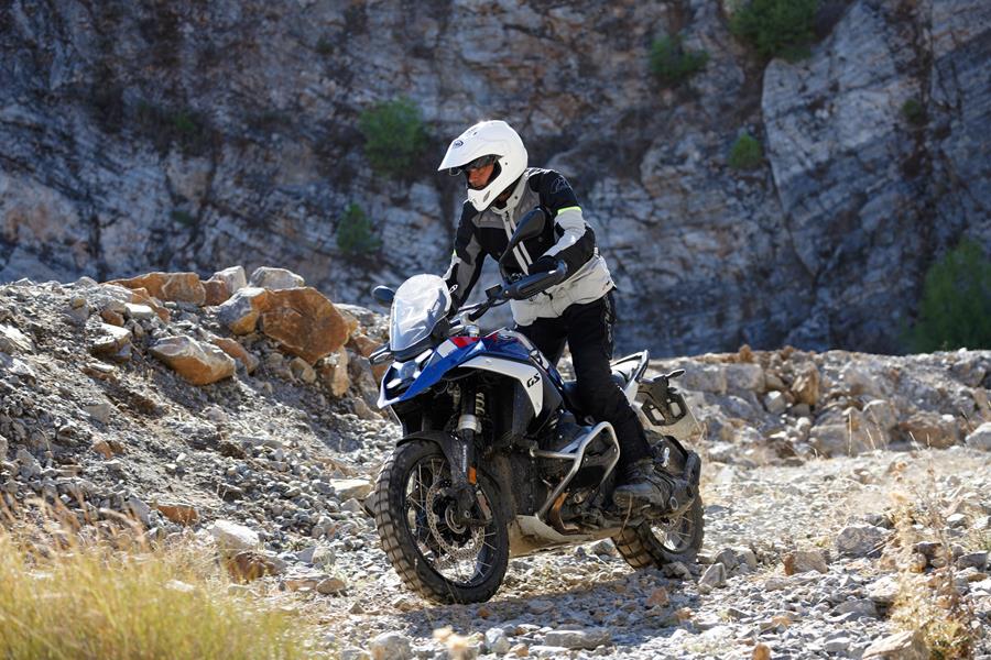 BMW R1300GS can conquer challenging off-road trails with ease