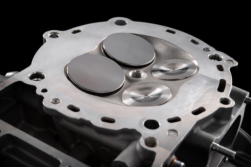 Ducati Superquadro Mono engine valves