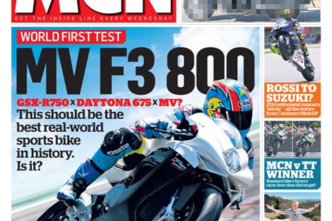 New MCN June 19th: MV F3 800 First Test