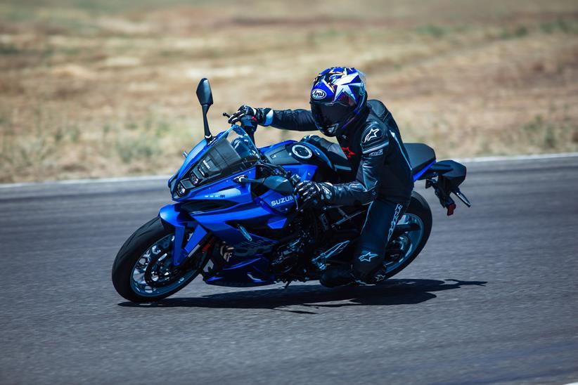 2024 Suzuki GSX-8R blue