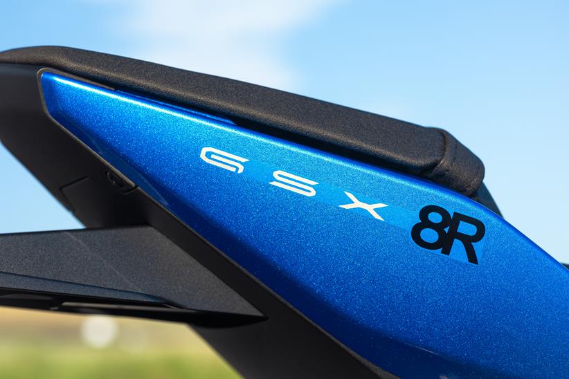 2024 Suzuki GSX-8R tail badge