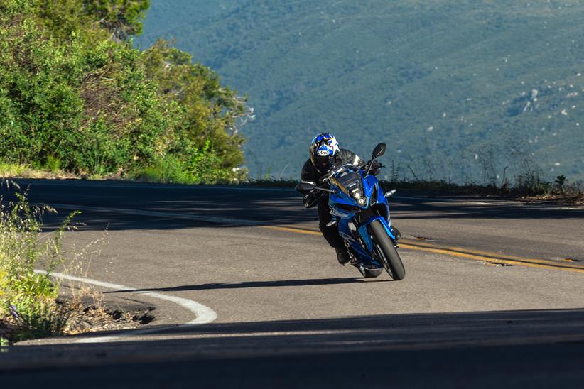 2024 Suzuki GSX-8R on road