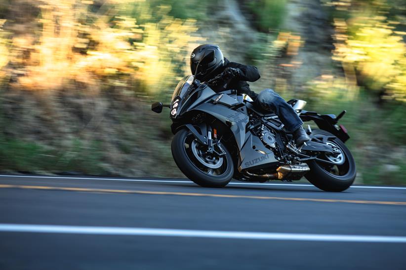 2024 Suzuki GSX-8R in black