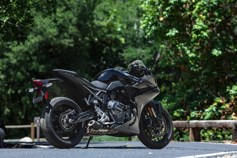 2024 Suzuki GSX-8R in black rear