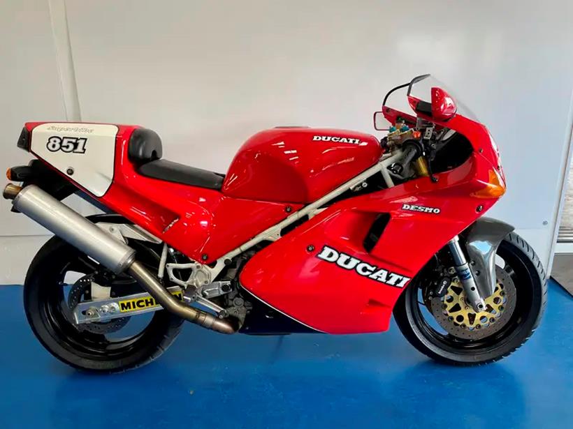 NEC auction Ducati 851 sp3