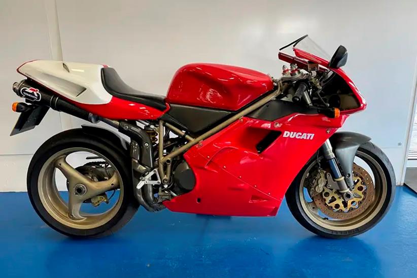 NEC auction Ducati 916